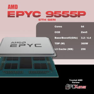 AMD EPYC™ 9555P Processor (64-Core) Price
