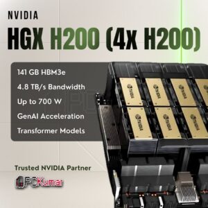 Nvidia Jetson Xavier NXHGX H200- 4GPU(4x NVIDIA H200 SXM) India