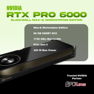 NVIDIA Blackwell Max-Q Workstation Edition 96GB GDDR7 ECC India