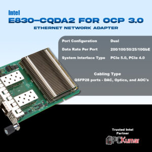 Intel E830-CQDA2 for OCP 3.0 India
