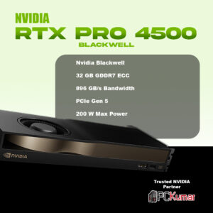 NVIDIA RTX PRO 4500 Blackwell 32GB GDDR7 ECC India