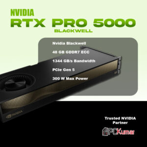 NVIDIA RTX PRO 5000 Blackwell 48GB GDDR7 ECC India