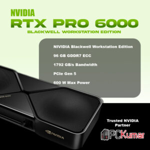 NVIDIA RTX PRO 6000 96GB GDDR7 Workstation Edition India