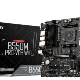 MSI B550M PRO-VDH WIFI MOTHERBOARD (AMD SOCKET AM4/RYZEN 5000, 4000G AND 3000 SERIES CPU/MAX 128GB DDR4 4400MHZ MEMORY)
