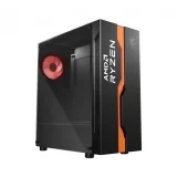 MSI MAG VAMPIRIC 011C (ATX) MID TOWER CABINET WITH TEMPERED GLASS SIDE PANEL (BLACK)