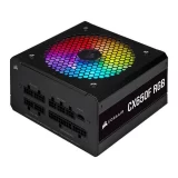 CORSAIR CX650F RGB SMPS – 650 WATT 80 PLUS BRONZE CERTIFICATION FULLY MODULAR PSU WITH ACTIVE PFC