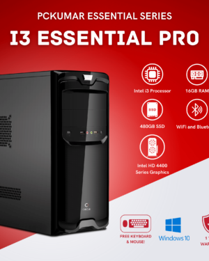 PC Kumar Essential Pro Intel i3 Basic PC for 15999/-