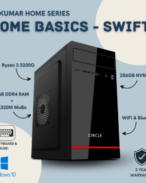 Home Basics Ryzen 3 PC for 21499/-