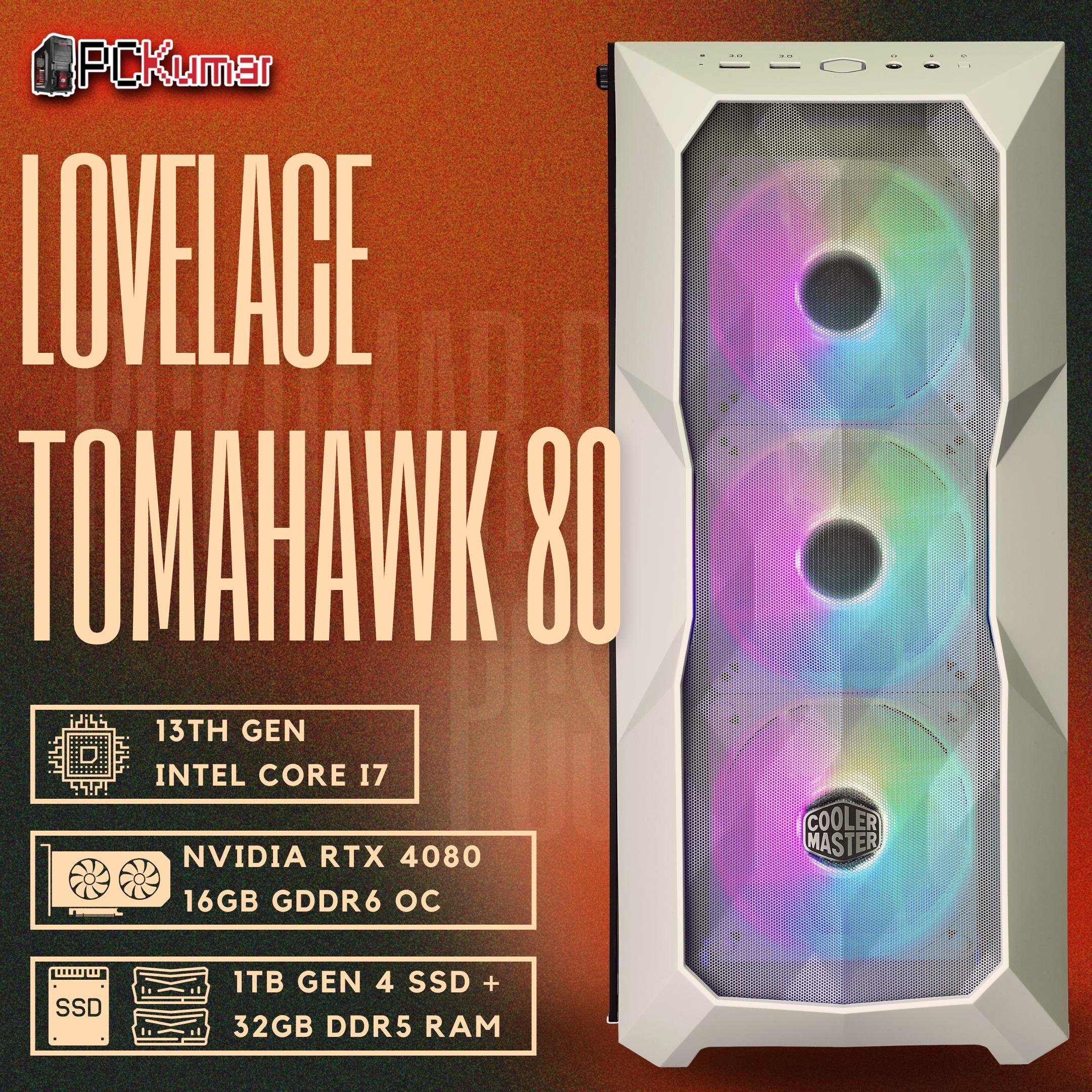 Tomahawk Gamer with Intel 13700F + 4080 16GB
