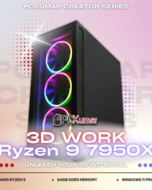 3D Works AMD Ryzen 9 7950X PC for 199830/-