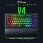 Razer BlackWidow V4 - Mechanical Gaming Keyboard (Green Switch) - US Layout - FRML