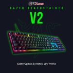 Razer DeathStalker V2 - Low Profile Optical Gaming Keyboard (Linear Red Switch) - US Layout – FRML