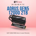 GIGABYTE AORUS Gen5 12000 SSD 2TB