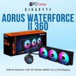 Gigabyte AORUS WATERFORCE II 360 Black with Screen