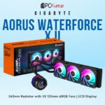 Gigabyte AORUS WATERFORCE X II 360 Black with Screen