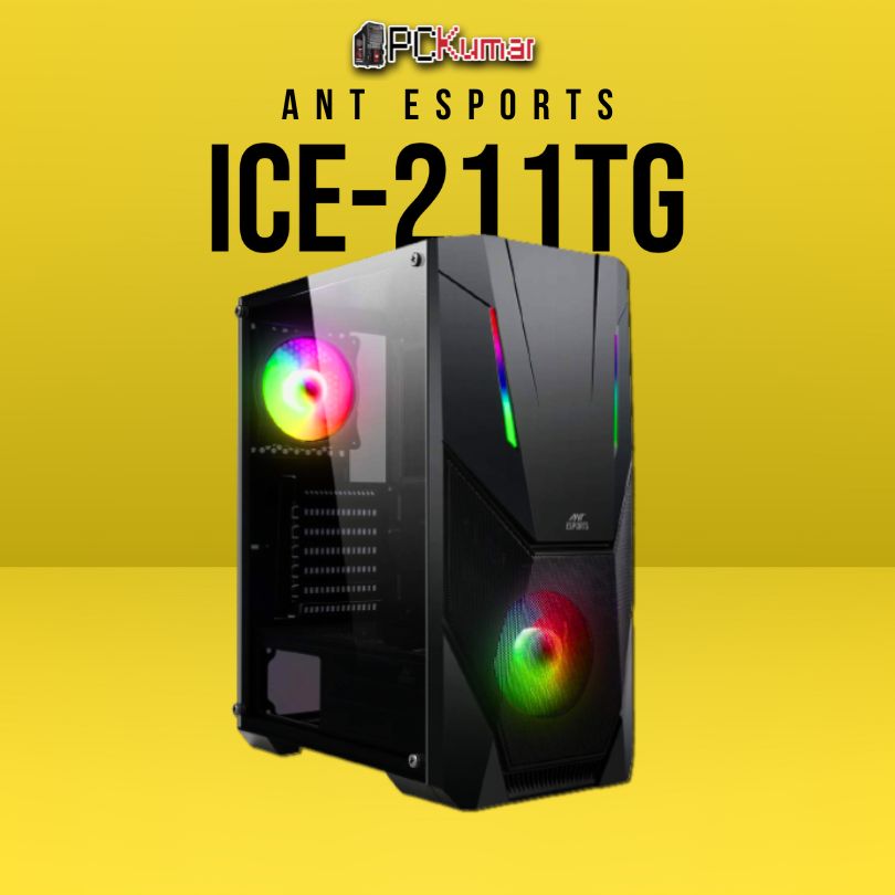 Ant Esports Chassis ICE - 211TG (Without Power Supply )