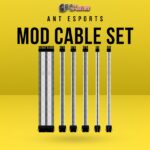 Ant Esports MOD Cable Set Light Grey & White