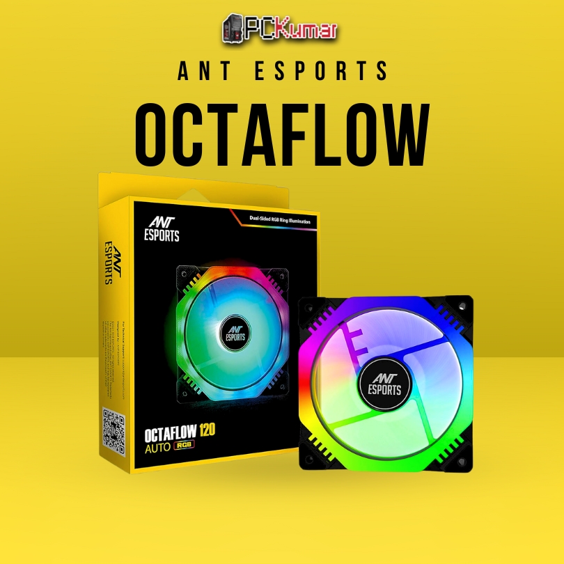 ANT Esports Fan Octa Flow 120 Auto RGB
