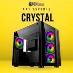 Ant Esports Chassis Crystal -Black ( Chassis Without PSU )