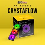 Ant Esports Fan CRYSTAFLOW (12MM 3 IN 1 FAN KIT ARGB) black