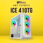 Ant Esports Chassis ICE-410TG White ( Without Power Supply )