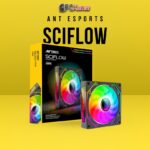 Ant Esports SCIFLOW 120mm Case Fan ARGB (Black)
