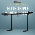 Next Level Racing ELITE Free Standing triple Monitor Stand Black NLR-E036