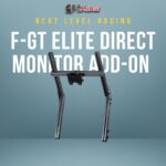 Next Level Racing F-GT Elite Direct Mount Overhead Monitor Add-On Carbon Grey NLR-E016