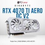 Gigabyte RTX4070Ti 12GBDDR6X GV-N407TAERO OCV2-12GD