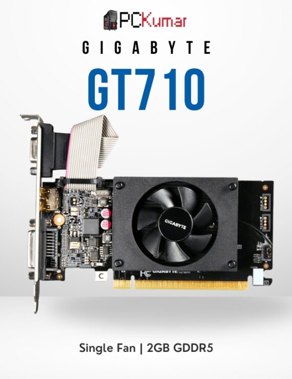 GT710 2GB
DDR3/DDR5 GV-N710D3-2GL