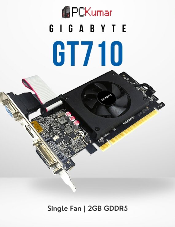 GT710 2GB
DDR3/DDR5 GV-N710D5-2GIL