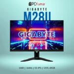 Gigabyte M28U UHD/ 144Hz / SS IPS/ 120% sRGB/ 1ms GTG / KVM/AMD Free Sync Premium Pro/ HDR 400/ Speakers (3Wx2)/ Non-Glare Display/Height Adjustment