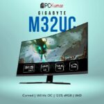 Gigabyte M32UC Curved/ 160 Hz OC/ 123% sRGB/ UHD/ SS VA/1ms MPRT/ KVM / HDR400 / Free Sync Premium Pro/Height Adjustment