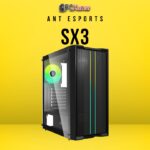 Ant Esports Chassis SX3 BLACK (Chassis (Without Power Supply)