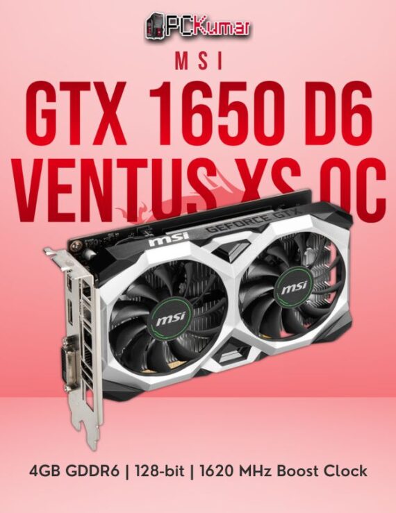 Gtx 1650 D6 Ventus Xs Oc Msi PcKumar