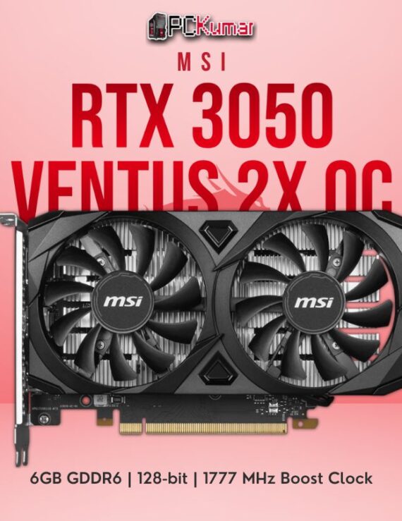RTX 3050 Ventus 2x 6g Oc Pckumar