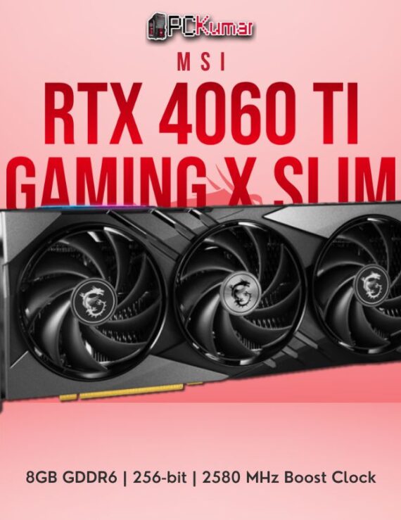 Rtx 4060Ti GamingX Slim 8g (3Fan) PcKumar