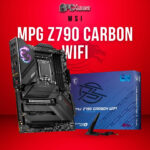 MSI MPG Z790 CARBON WIFI DDR5 LGA1700 Socket Support for Intel 12th/13th/14th Gen CPU’s Motherboard