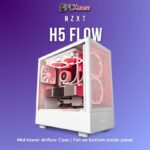 NZXT Chasiss H Series H5 Flow Edition ATX Mid Tower Chassis All White color (CC-H51FW-01)