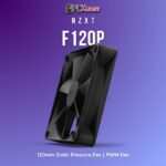 NZXT F120P - 120mm Static Pressure Fans - Single Black (RF-P12SF-B1)