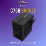 NZXT PSU 750 Watt 80 Plus Bronze Non-modular -PA-7B2BB-UK (Bis.R-41200646)
