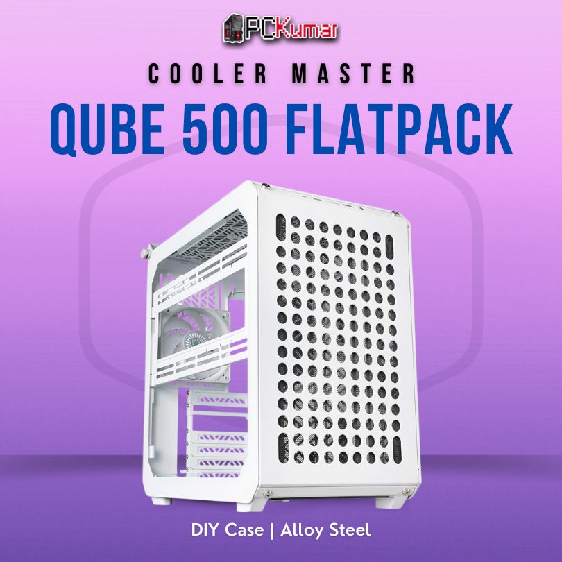 Qube 500 Flatpack White Coolermaster