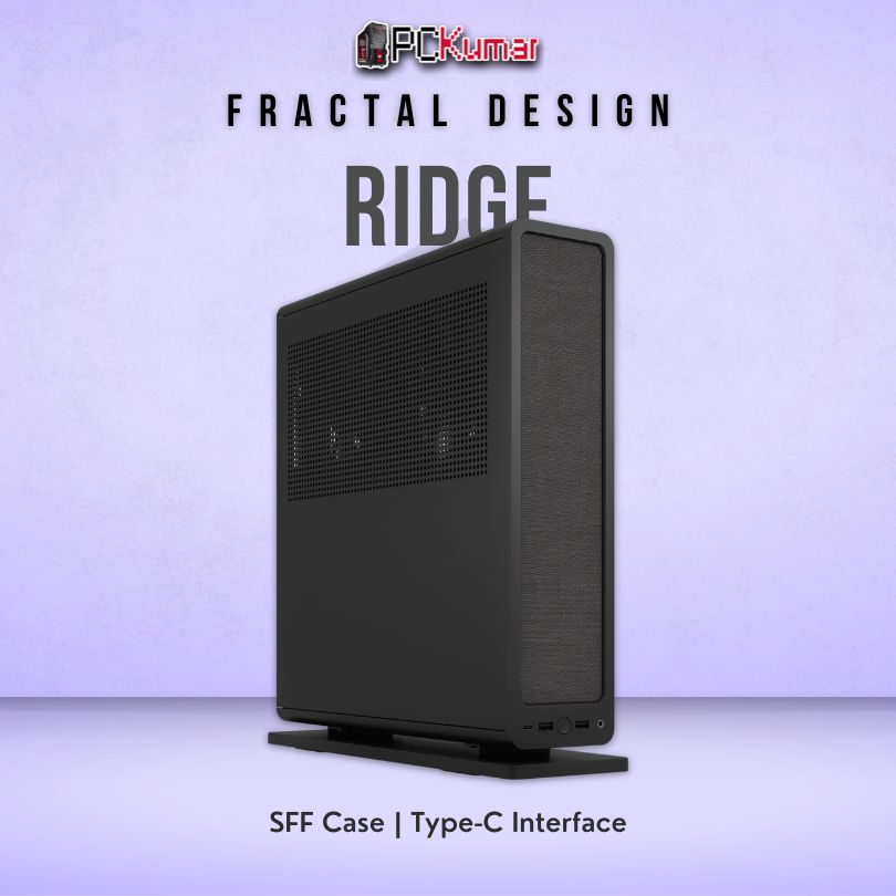 PC CASE: Fractal Ridge SFX high quality ITX Gaming Computer