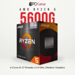 AMD Ryzen 5 5600G 6 Cores and 12 Threads AM4 with Vega Graphics