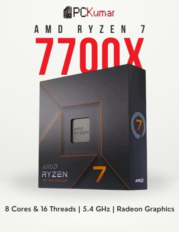 AMD Ryzen 7 7700X 8 Cores & 16 Threads AM5 Platform Unlocked Chip