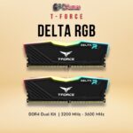 Teamgroup T Force DDR4 Delta RGB Kits Black 3600MHz 16GB x 2 CL18