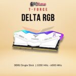 Teamgroup T Force DDR5 Delta RGB Single White 6000MHz 16GB CL38