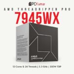 AMD Ryzen Threadripper PRO 7945WX 12 Cores & 24 Threads sTR5 Socket