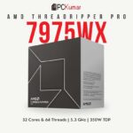 AMD Ryzen Threadripper PRO 7975WX 32 Cores & 64 Threads sTR5 Socket