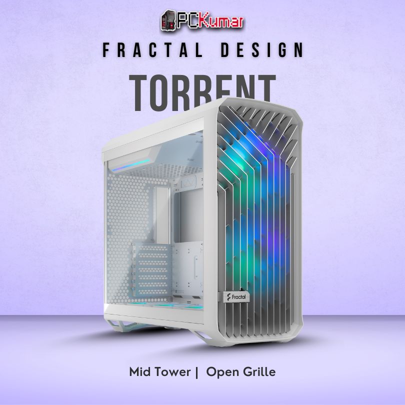 Fractal Design Torrent RGB White TG Clear tint